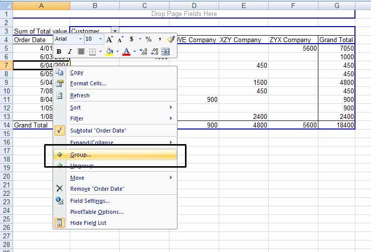 Excel 2010 Advanced Page 19 The Grouping dialog box will be