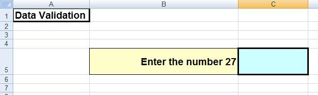 Excel 2010 Advanced Page 198 You can customize the messages that a user will see when using a workbook containing ranges that have been formatted with validation controls.