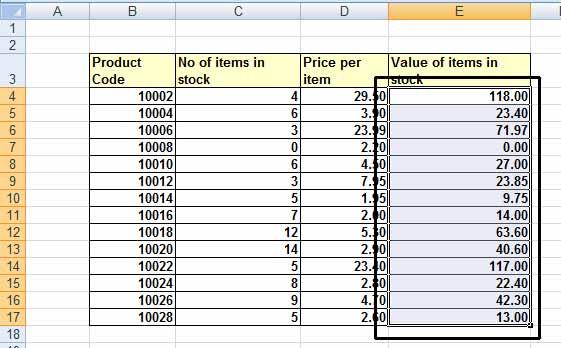Excel 2010 Advanced Page 254 Right click over the selected range and