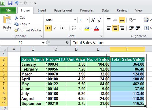 Excel 2010 Advanced Page 36 Press Ctrl+C to copy the selected data to the clipboard. Click once on the chart to select it, press Ctrl+V to paste the selected data into the chart.