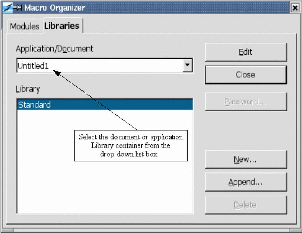 The purpose of this section is to create a meaningfully named library that is contained in the Untitled1 document. Click the Libraries tab to deal with libraries (see Figure 3)
