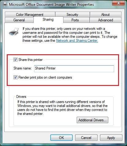 In the Windows Vista confirmation window, click Continue. 6.