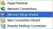 Computers running Windows XP: Sharing folders, a printer or an ADSL connection A simple solution for sharing folders, a printer or an ADSL connection in Windows XP is to use the Network Setup Wizard.