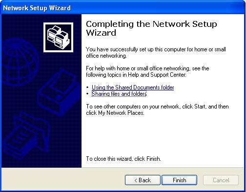 HWNAP-300 Hercules Wireless N Access Point 17. Click Finish to exit the Wizard. Once the procedure is finished, Windows XP may prompt you to restart your computer.