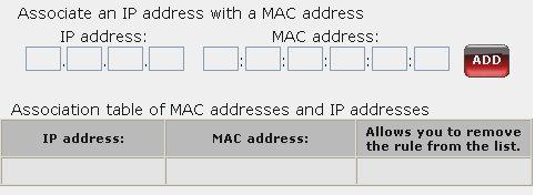 Please refer to your modem-router's manual to find out how to disable this function on your modem-router. - In the General settings window, click the Access point's IP configuration button.