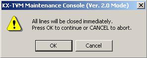 2 Starting KX-TVM Maintenance Console). 2. Click Utility Quick Setup.