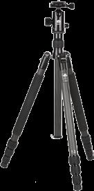 Rubber feet The T04X Series tripods are stable and will not slip on rubber feet. C-10S ball head (page 32) A colour-matched ball head with quick release plate is included in the set.