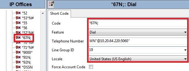 outgoing calls to PSTN. This causes the called PSTN party not to display Calling Party Name and Number associated with IP Office user.