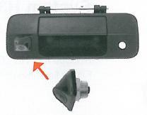 rear, left or right side view mount *Viewing angle: 135