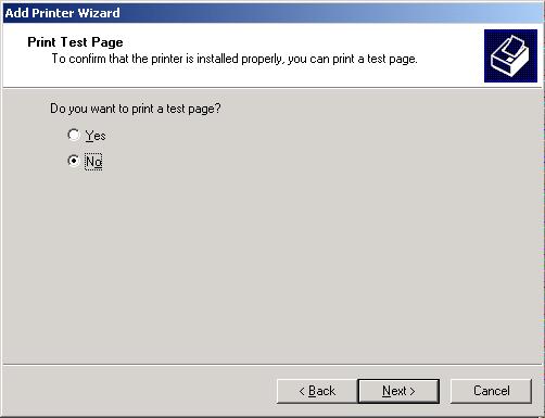 replace it with a new driver,  0 In the Print Test Page dialog box, select No,  8 In the