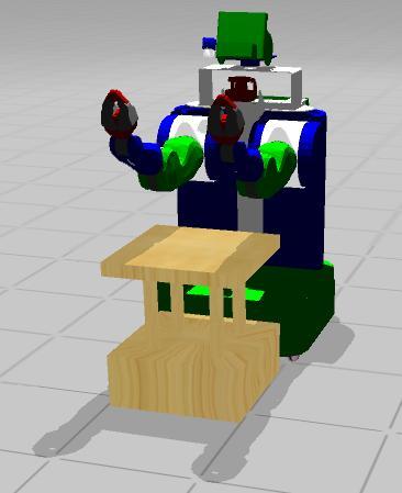 First, since in this project we focus on arms rather than moving the whole body, the robot has limited reaching space which is less than the square of the length of its arms.