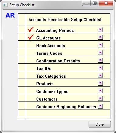 Getting Started with CYMA IV - Accounts Receivable Accounts Receivable Setup 1. From the CYMA IV Desktop, select the Account Receivable module from the Active Module dropdown list.