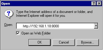 On Windows, use MS Internet Explorer (or another Office application) as the