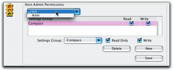 Assigning Permissions to Host Administrators Of course, every Full Administrator can access any Settings Group.