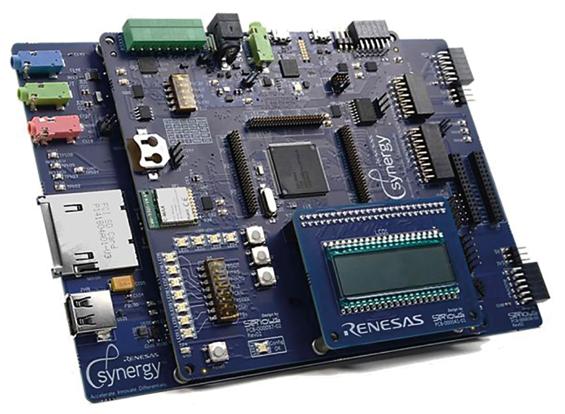 07 6.3.2 The DK-S3A7 Development Kit The DK-S3A7 features an S3 Series S3A7 MCU, a super-efficient microcontroller inside the Synergy family of microcontrollers.