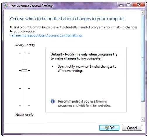 User Account Control (UAC) is a feature in Windows that helps prevent unauthorized changes to a user's computer.