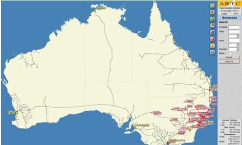 Units per cabin Australian Rail Track