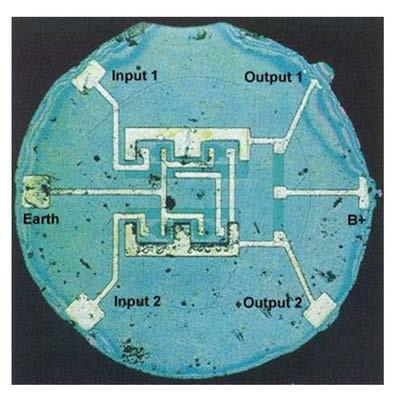 Chip design then and now 1961 Today Four transistors One