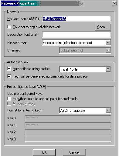 Configure the network properties as shown in Figure 35.