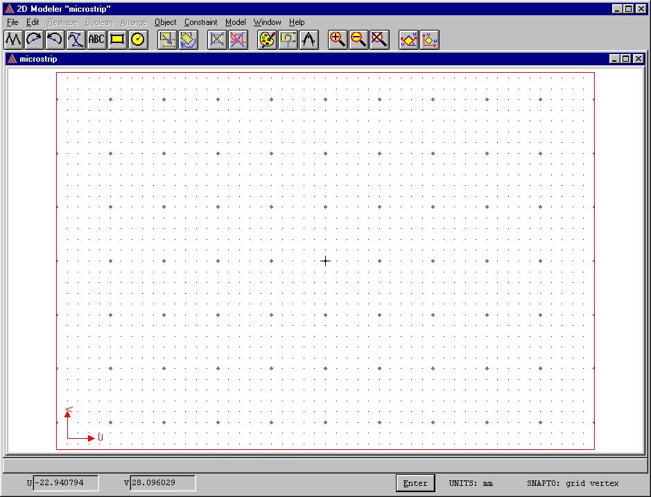 Specify Solver Type The Maxwell SV Executive Commands window should still be on the screen. Before you start drawing your model, you need to specify which field quantities to compute.