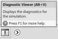 2-18 Linear Elastic Analysis of a Notched Plate Right click and select the Diagnostic Viewer icon menu.