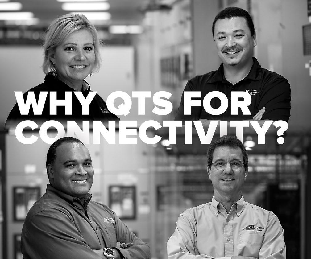 QTS recognizes that robust,you need it, carrier-neutral connectivity is a key component of any data center solution.