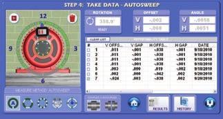 Step 4 - Measure Misalignment Up to five data-taking modes record data for even the most difficult applications.