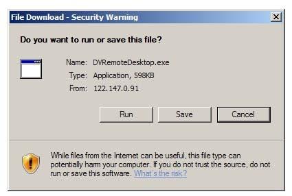 Step Four: Run or Save our AP software.