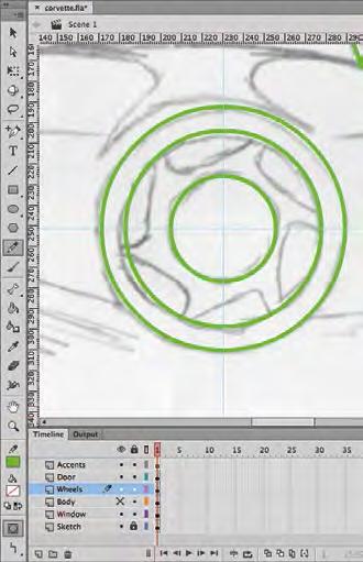 Draw with the Pencil Tool The Pencil tool provides another way to develop curved artwork.