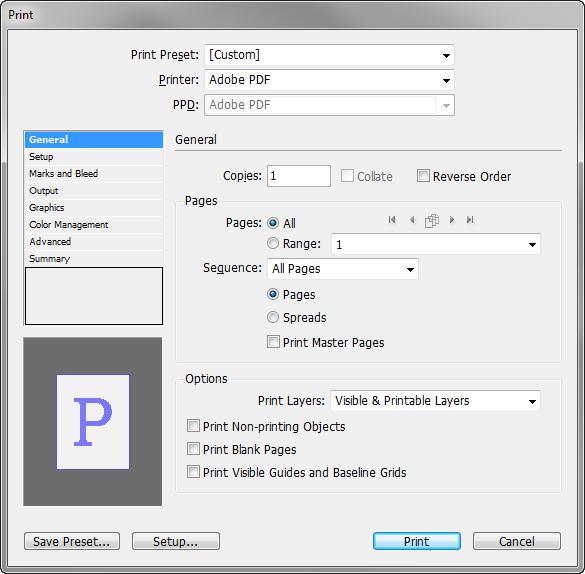 How to prepare files for print Preparing files for printing involves the following steps: Setting printer settings Using Preflight to confirm that the file has all components necessary for printing