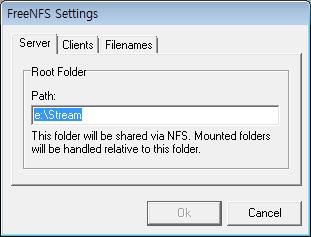 Please press button to share the folder. The folder selecting dialog box will appear so the wanted folder can be selected. Please repeat this procedure to select all other desirable folders to share.