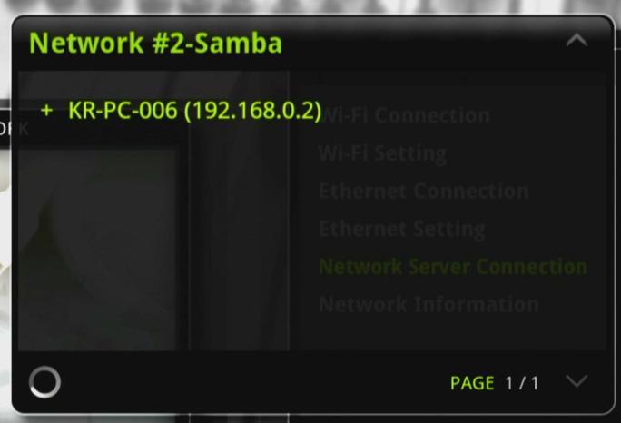 Select Samba at dialog box. This will bring the SAMBA BROWSING dialog box like below.