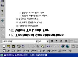 21. Double-click Text Only in the Presentation window.