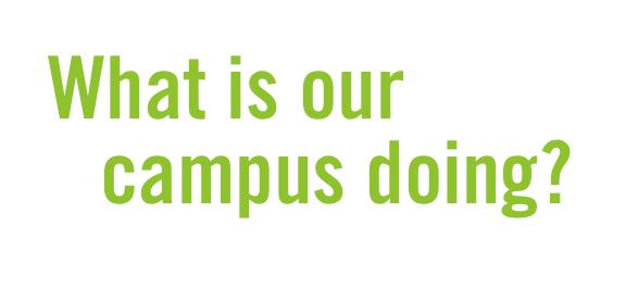What is your campus doing?