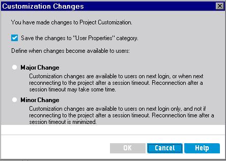 Chapter 15: Project Customization at a Glance 1. After making changes to Project Customization, click the Return button to exit the Project Customization window.