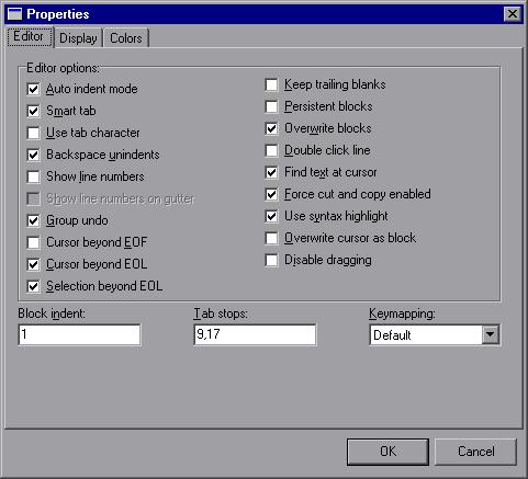 Chapter 31: Working with the Workflow Script Editor Setting the Properties of the Script Editor You can customize the behavior of the Script Editor.