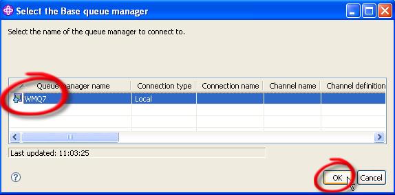 created Queue Manager