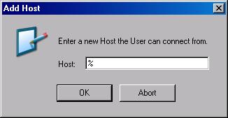 For security purposes, it is better to specify a specific host IP if only a limited number of hosts will need to perform remote administration. d. The new host populates below the masstransit account.