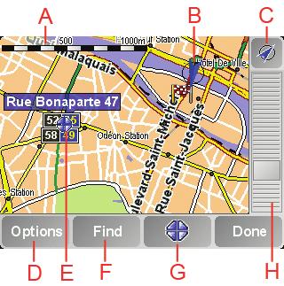 9. Using the map Using the map Every time you use your TomTom to plan a route, you are using the map. However, you can use the map in many other ways. To open the map, tap Browse map in the Main Menu.