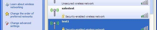 Look for Security-enabled enabled wireless