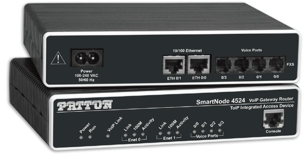 Figure 12-2 VoIP router Photo of SmartNode 4520