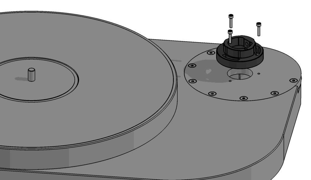 Make sure the turntable and the tonearm-base are manufactured according to our specifications.