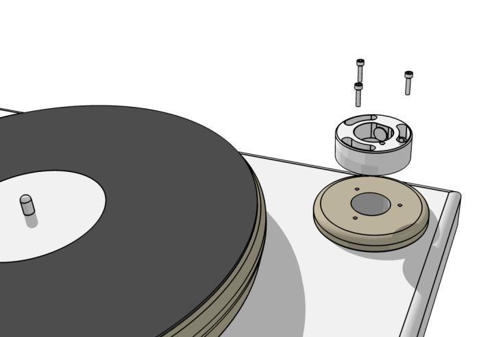 Make sure the turntable and the tonearm-base are manufactured according to our specifications.