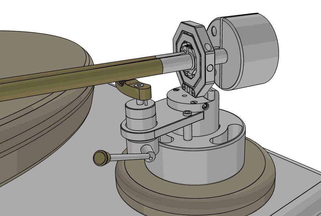 4) Adjusting the azimuth The azimuth (Horizontal Tracking Angle) can be adjusted with a setscrew. The azimuth has been set carefully at our workshop.