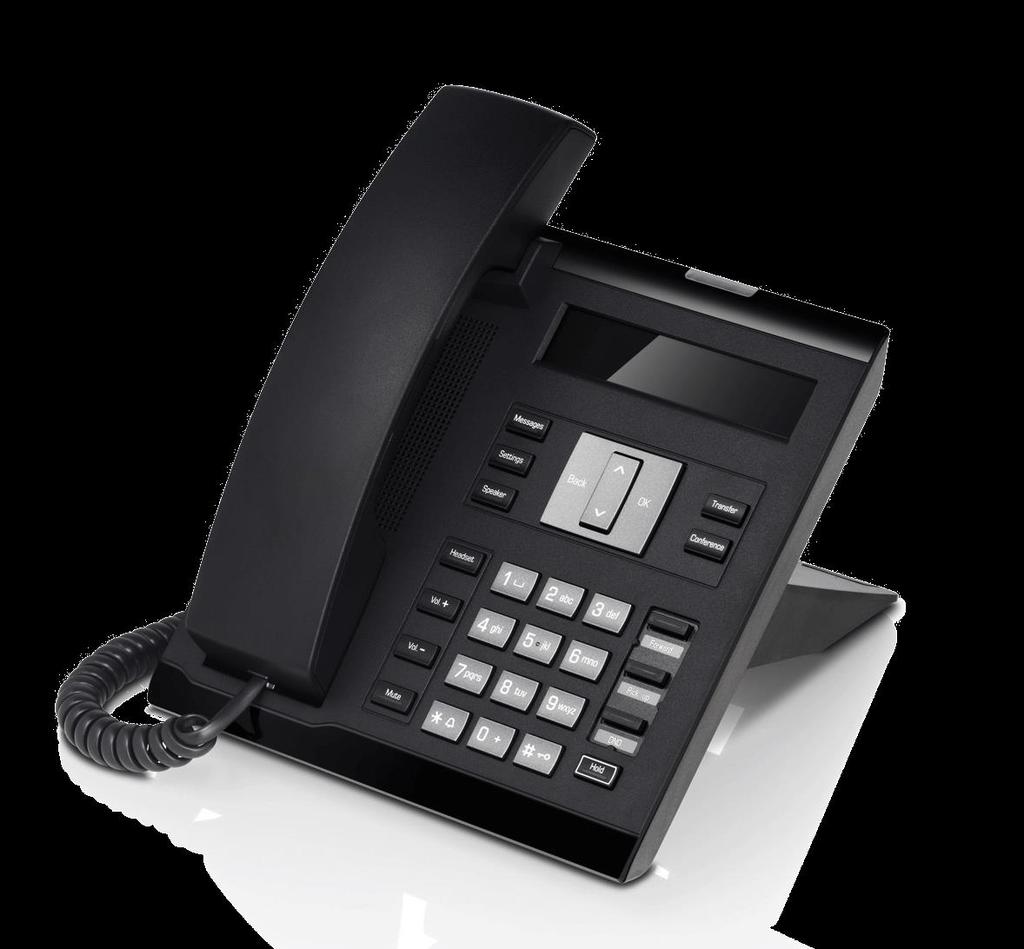 OpenScape Desk Phone IP 35G / 35G Eco High value, cost effective and energy efficient Gigabit IP phone for the knowledge worker Full duplex speaker phone plus