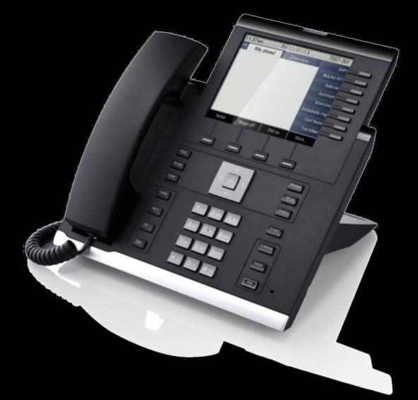 OpenScape Desk Phone IP 55G Powerful and elegant a high performance Gbit IP phone for power users 4 angle tilt-adjustable with notably