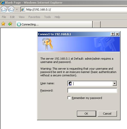 4. Initial Setup ESR6650 ESR6650 uses web-interface for configuration to be accessed through your web browser, such as Internet Explorer or Firefox.