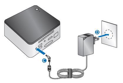 3. Connect AC power.