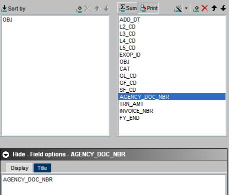 Changing the Column Title MRE will default and take the field name directly from the Table from which the query is built. This is a good thing in that you don t have to name each field singly.