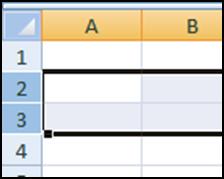 Select an Entire Column or Row To select an entire column or row, click the row number or column letter. Click and drag across the numbers or letters to select multiple rows or columns.